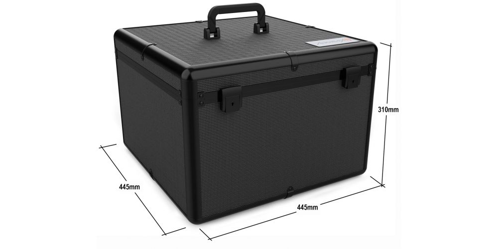 Audibax PRO-PAR Maleta Flight Case para 4 Focos PAR 56 y Cabezas Móviles ( LM70, Iowa 70, Boston )-gallery-5