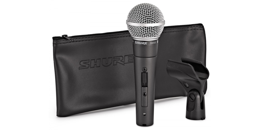 SHURE SM58 SE Micrófono Profesional Con Interruptor SM-58SE