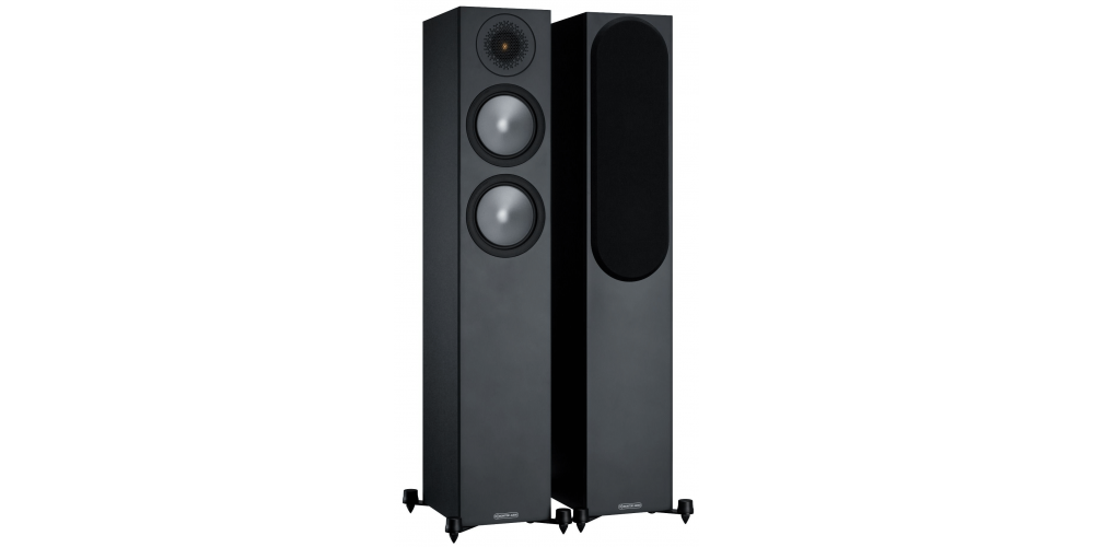 Monitor Audio Bronze 200 Black Altavoces de Suelo Pareja