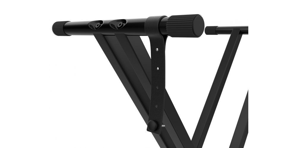 Audibax Onyx 120 Soporte Tijera Doble para Teclado (Yamaha, Casio, Roland, Korg)-gallery-3