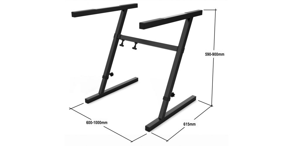 Audibax KS18 Soporte para Teclados (Yamaha, Casio, Roland, Korg Etc )-gallery-6